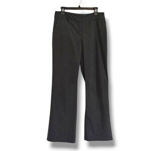 Dalia Collection Dark Gray Mid Rise Dress Pants Size 8